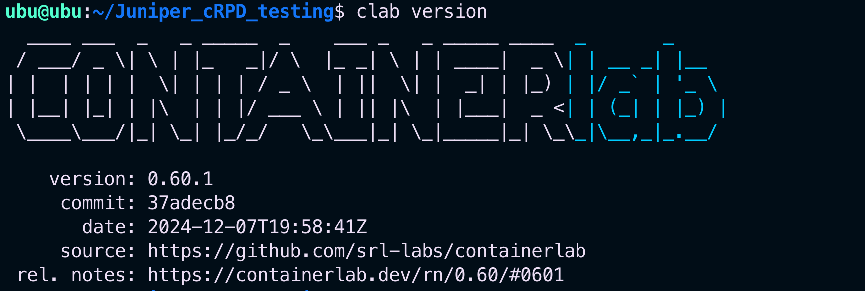 containerlab_version